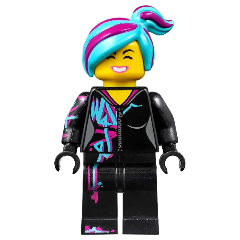 Lucy Wyldstyle, Medium Azure Hair — dans quels sets LEGO ? (fig-007084) | Brick Broker