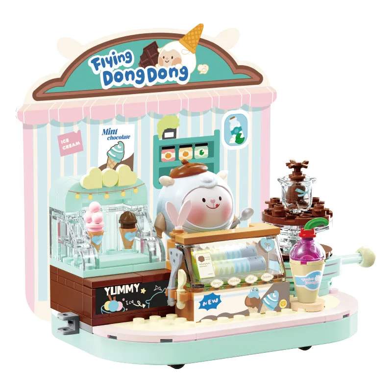 JIESTAR Mini train crème glacée au cacao Zoin (JS-GT115) - prix | Brick Broker