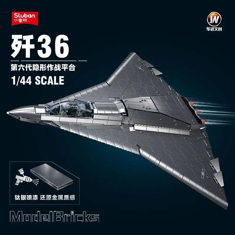 Sluban Chasseur de 6e génération J-36 (SLB-M38-B1569) - prix | Brick Broker
