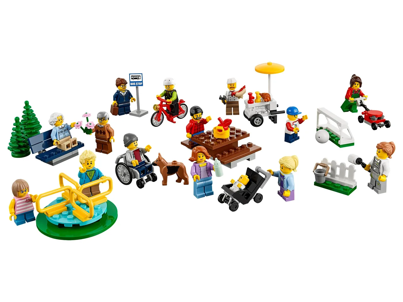 LEGO 60134 Spaß im Park - City Personen-Set - preis | Brick Broker
