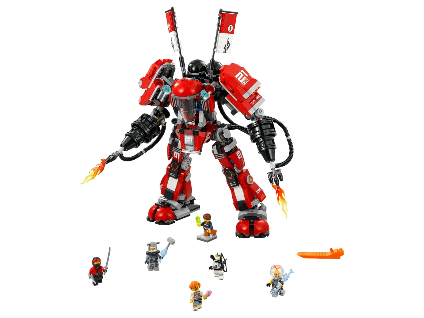LEGO 70615 Le robot de feu - prix et où acheter | Brick Broker