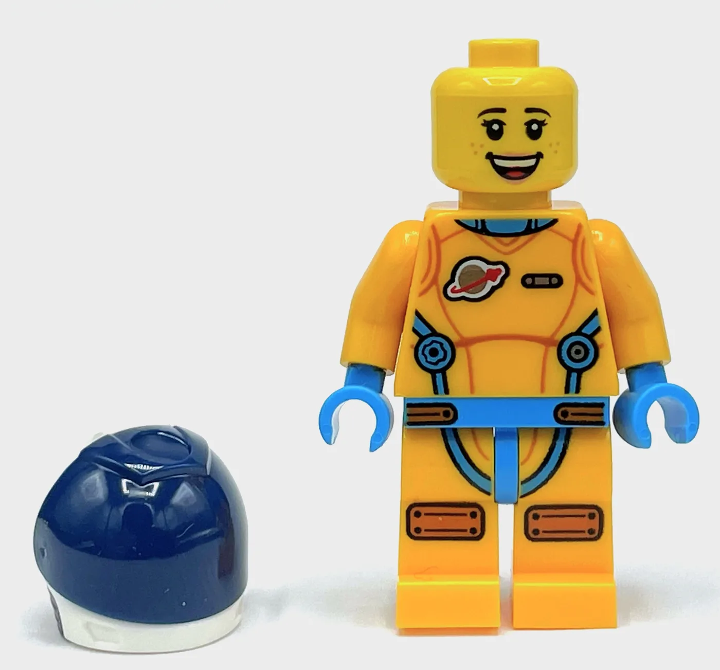 Rivera, Bright Light Orange Spacesuit, Dark B… — minifigurine LEGO | Brick Broker