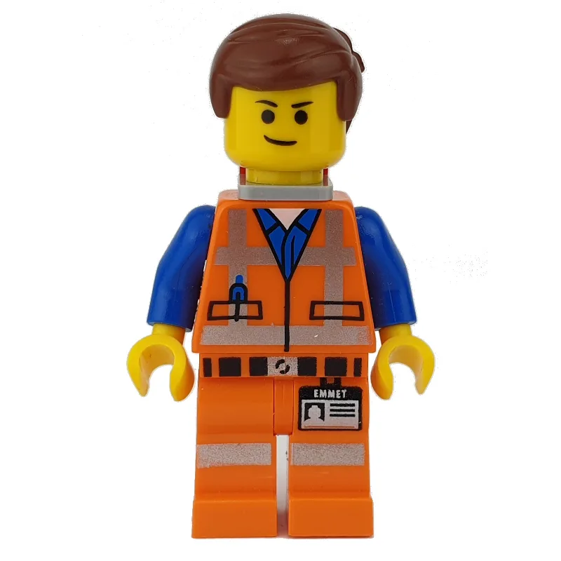 Emmet, Piece of Resistance, Eyebrows, Happy /… — minifigurine LEGO | Brick Broker