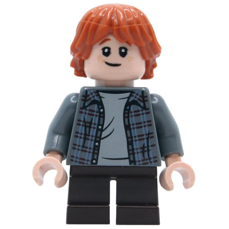 Ron Weasley, Dark Bluish Gray Shirt, Short Le… — minifigurine LEGO | Brick Broker