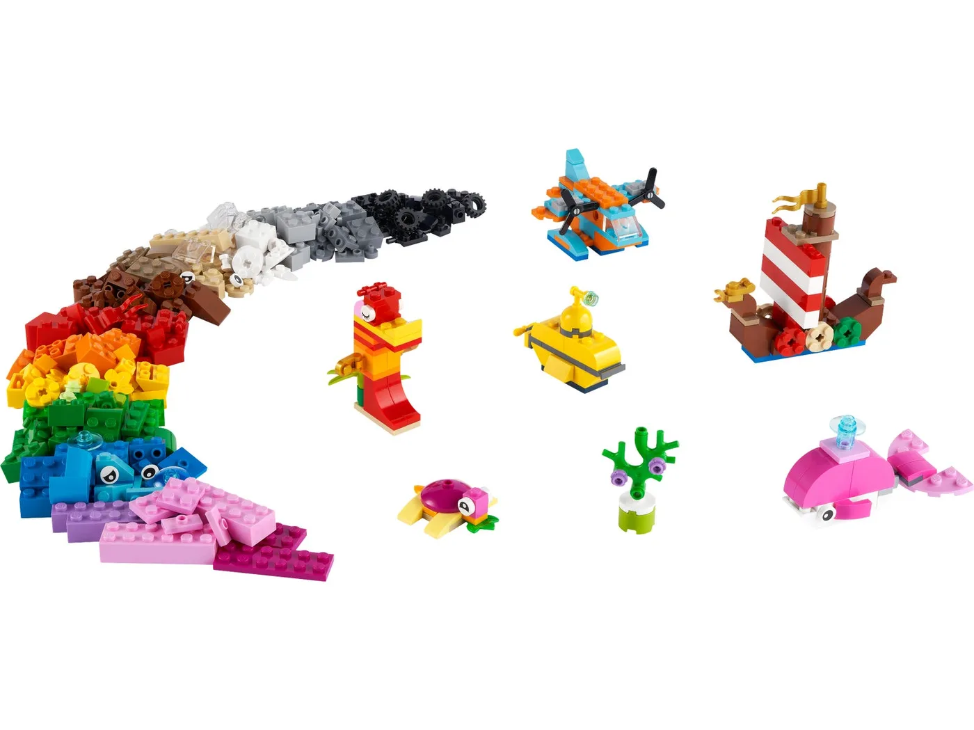 LEGO 11018 Amusement Créatif Océanique - prix | Brick Broker