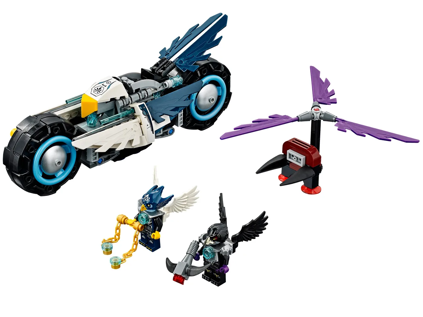 LEGO 70007 La Moto Jumelle d'Eglor - prix | Brick Broker
