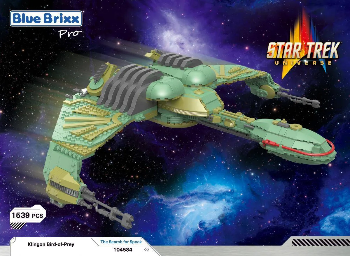 BlueBrixx STAR TREK Oiseau de proie klingon (BB-104584) - prix | Brick Broker