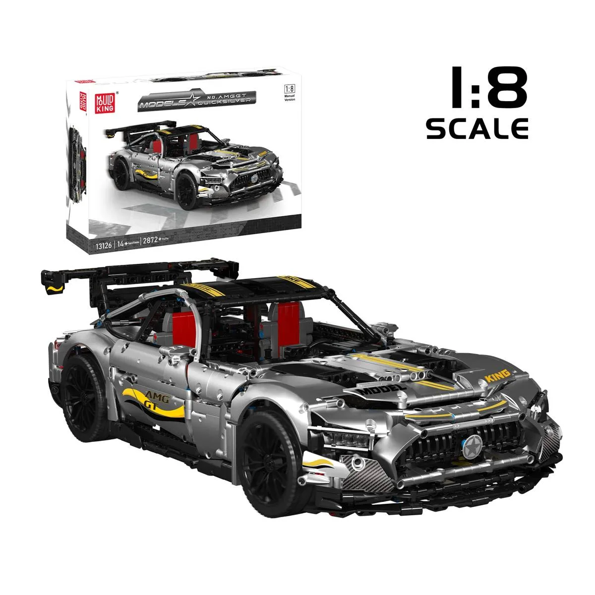 Mould King Voiture de sport Quicksilver (MOU-13126) - prix | Brick Broker