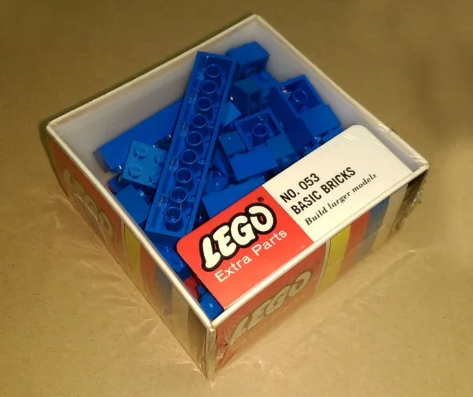 LEGO 053 Briques de base assorties - Bleu - prix | Brick Broker