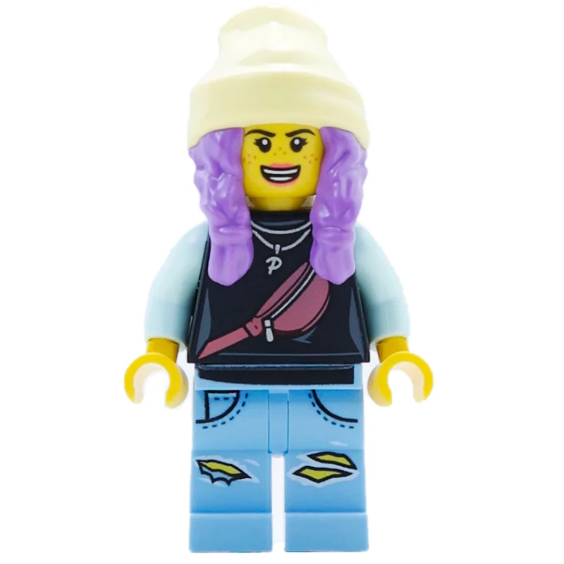 Parker L. Jackson, Black Top, Bright Light Ye… — minifigurine LEGO | Brick Broker