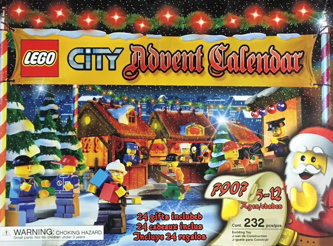 LEGO 7907 Calendrier de l'avent 2007 de la ville - prix | Brick Broker