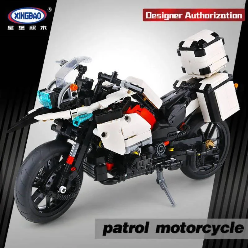 Xingbao La Moto de Patrouille (XB-03019) - prix | Brick Broker