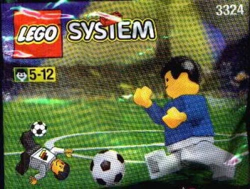 LEGO 3324 Jeu promotionnel Kaufhof : Joueur et ballon de l'équipe du monde - prix | Brick Broker