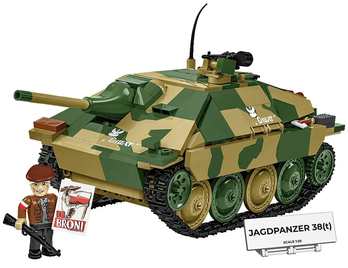 COBI Jagdpanzer 38(t) "Chwat" (Le Brave) (COBI-2670) - prix | Brick Broker
