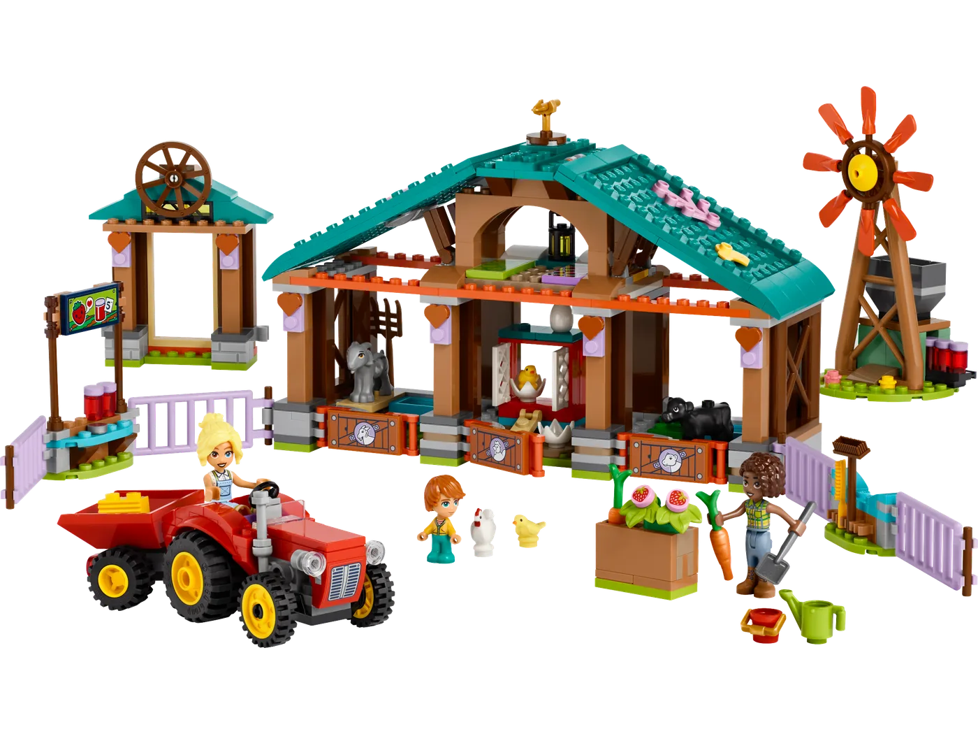 LEGO 42617 Sanctuaire des Animaux de la Ferme - prix | Brick Broker