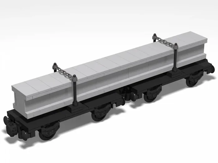 BlueBrixx Wagon de transport long (BB-103611) - prix | Brick Broker