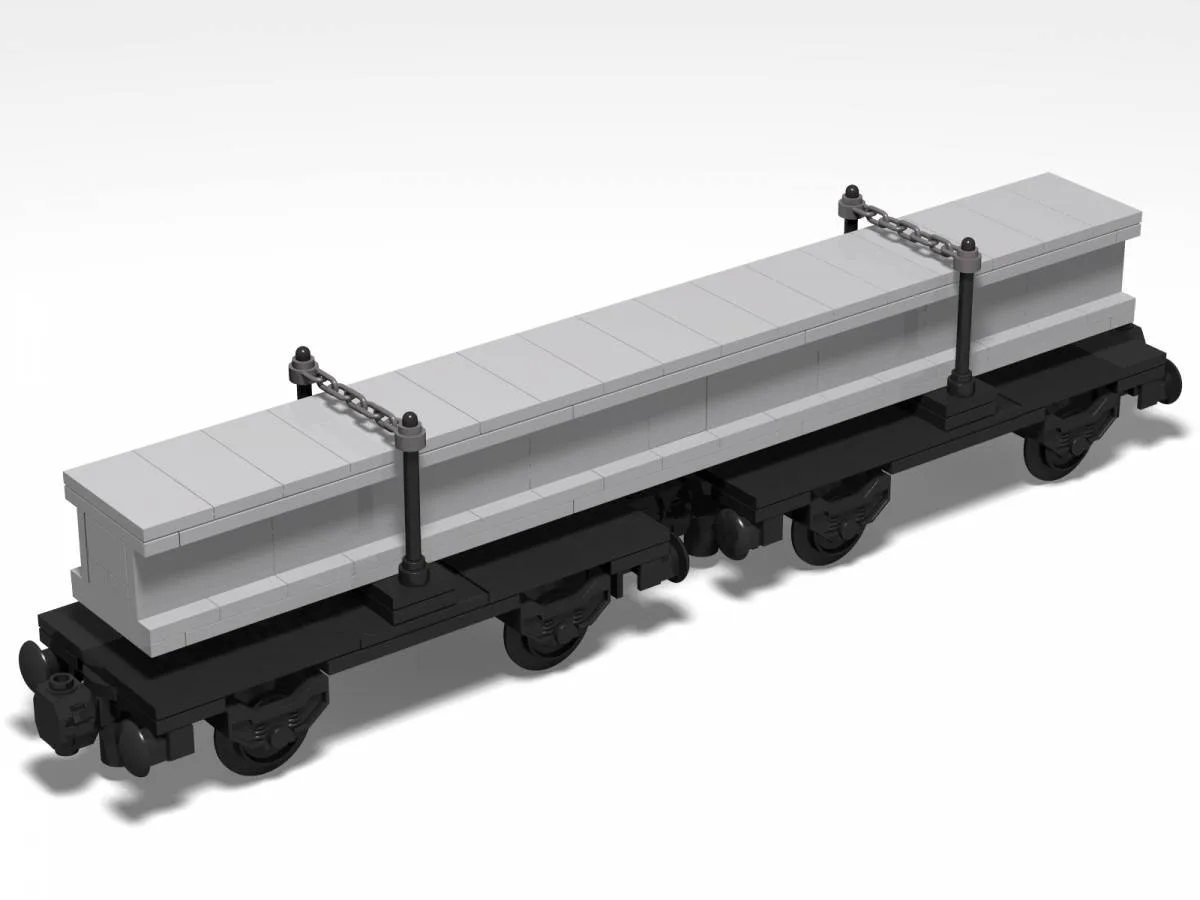 BlueBrixx Wagon de transport long (BB-103611) - prix | Brick Broker