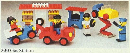 LEGO 330 Station-service - prix et où acheter | Brick Broker