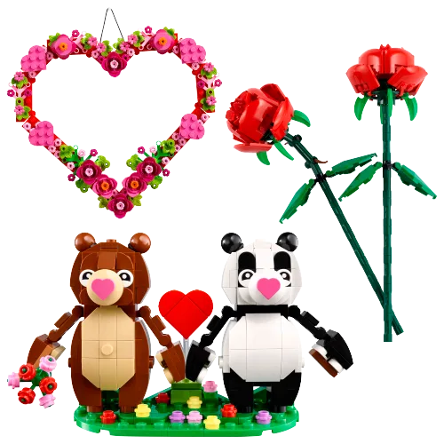 LEGO 66817 Coffret Cadeau Cœurs et Fleurs - prix | Brick Broker
