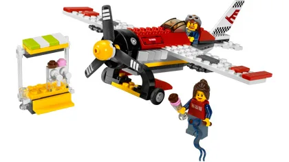 LEGO 7643 Avion de spectacle aérien - prix | Brick Broker