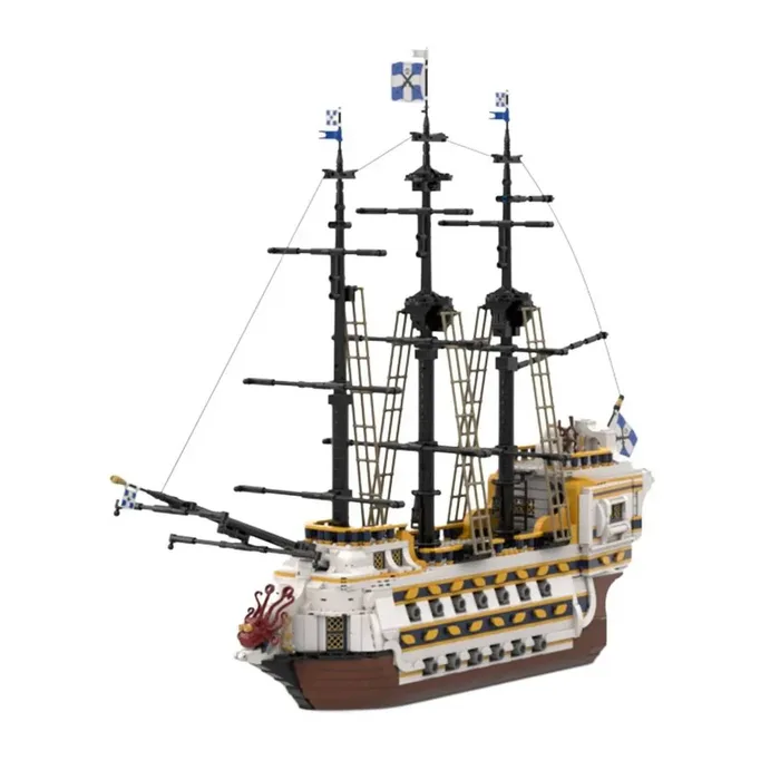 LesDiy Navire de guerre royal pirate (LESDIY-3531522) - prix | Brick Broker
