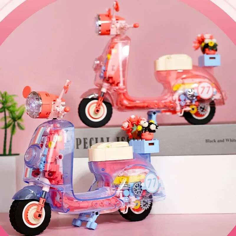 Jaki Tide Think Creation - Scooter transparent (JAK-JK8325) - prix | Brick Broker