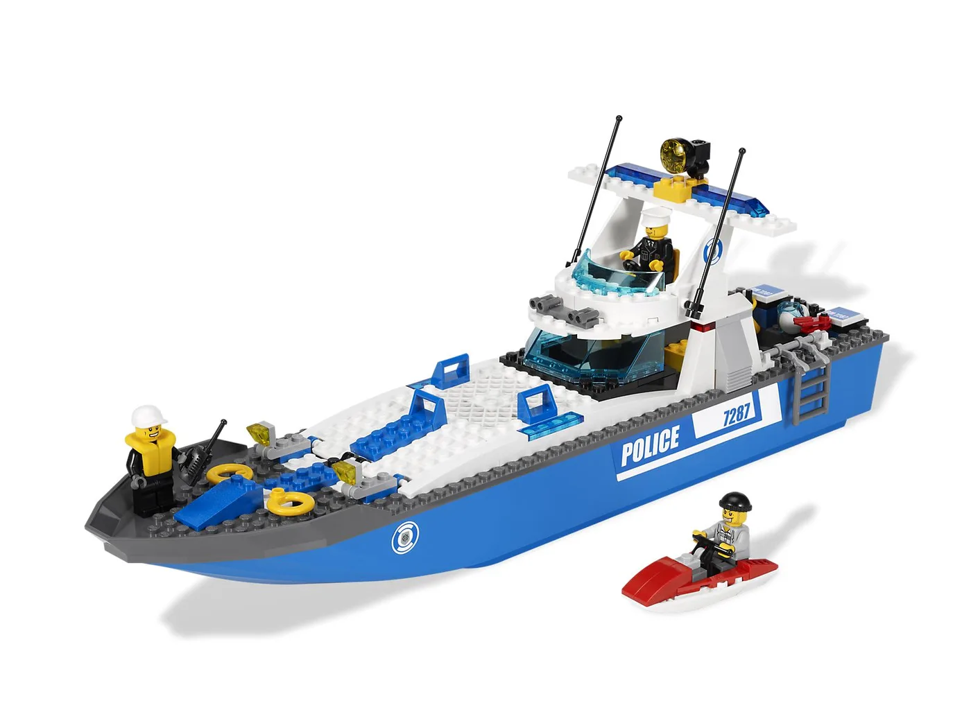 LEGO 7287 Bateau de police - prix et où acheter | Brick Broker