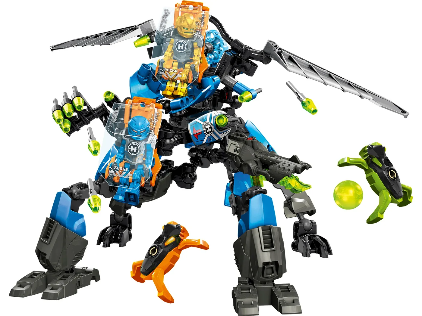 LEGO 44028 SURGE & ROCKA Machine de Combat - prix | Brick Broker