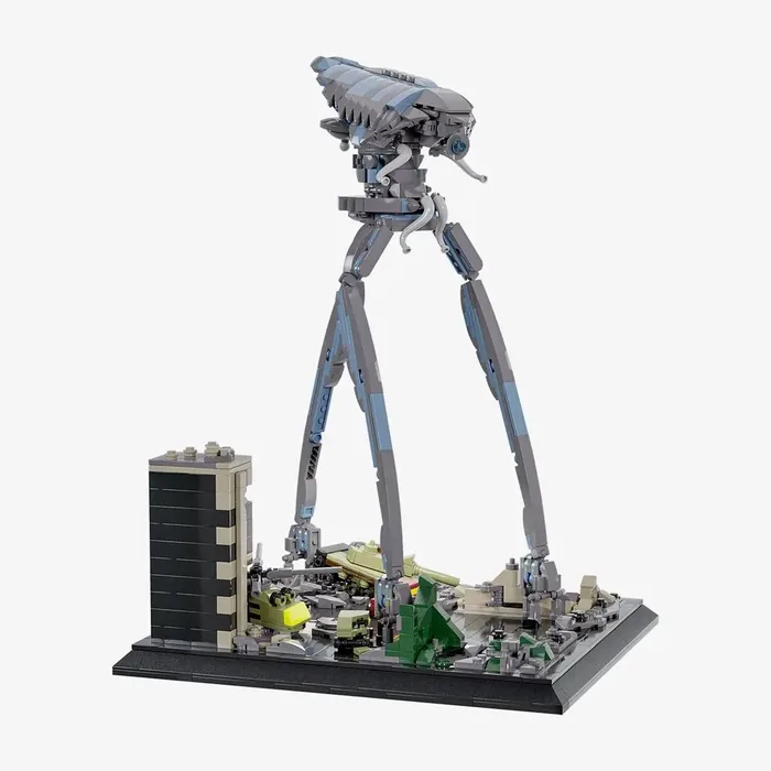 BlueBrixx Diorama - Destructeur de monde à trois pattes (BB-107311) - prix | Brick Broker