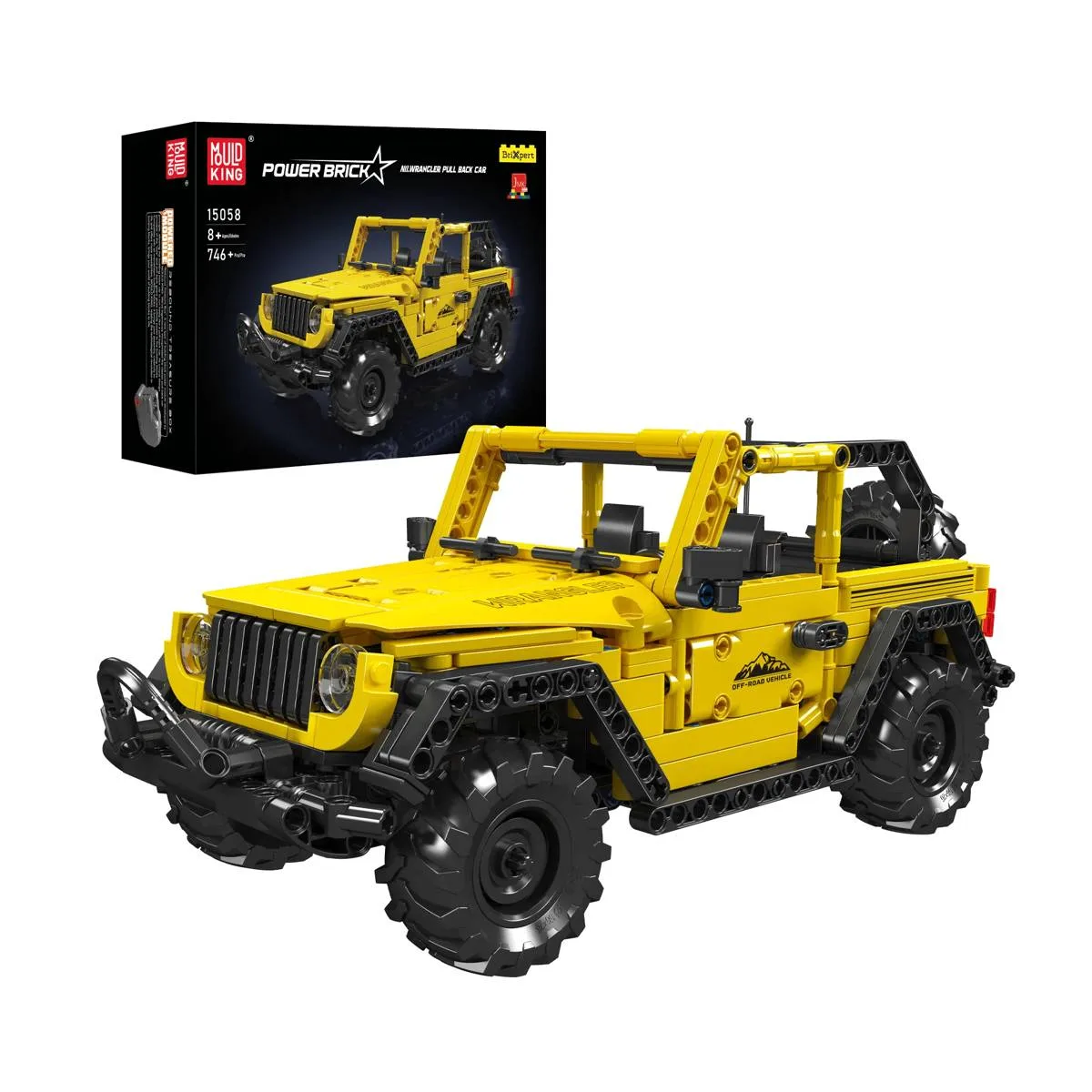 Mould King Voiture à friction Wrangler (MOU-15058) - prix | Brick Broker