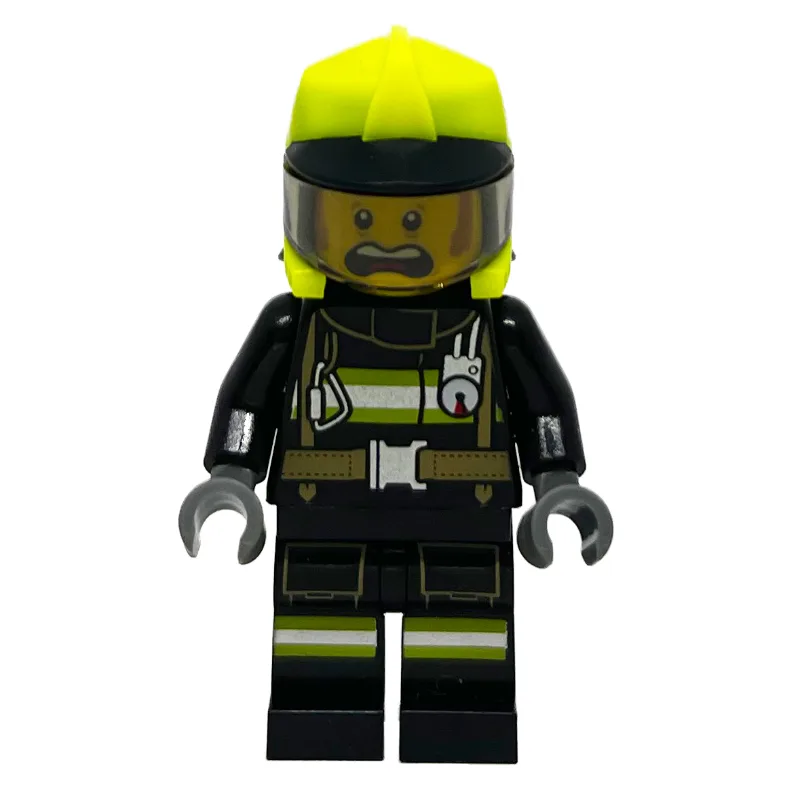 Clemmons, Vibrant Yellow Helmet — dans quels sets LEGO ? (fig-011994) | Brick Broker