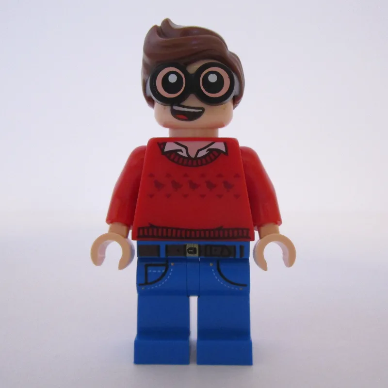 Dick Grayson with Red Sweater with Dark Red R… — minifigurine LEGO | Brick Broker