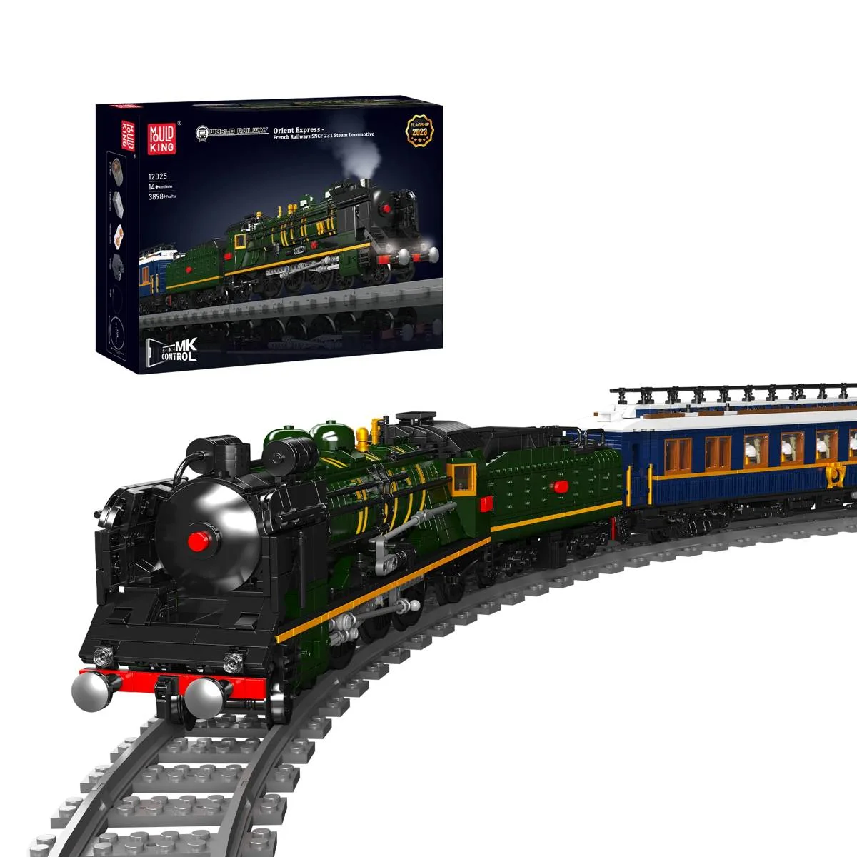 Mould King Locomotive à Vapeur Orient Express - SNCF 231 (MOU-12025S) - prix | Brick Broker