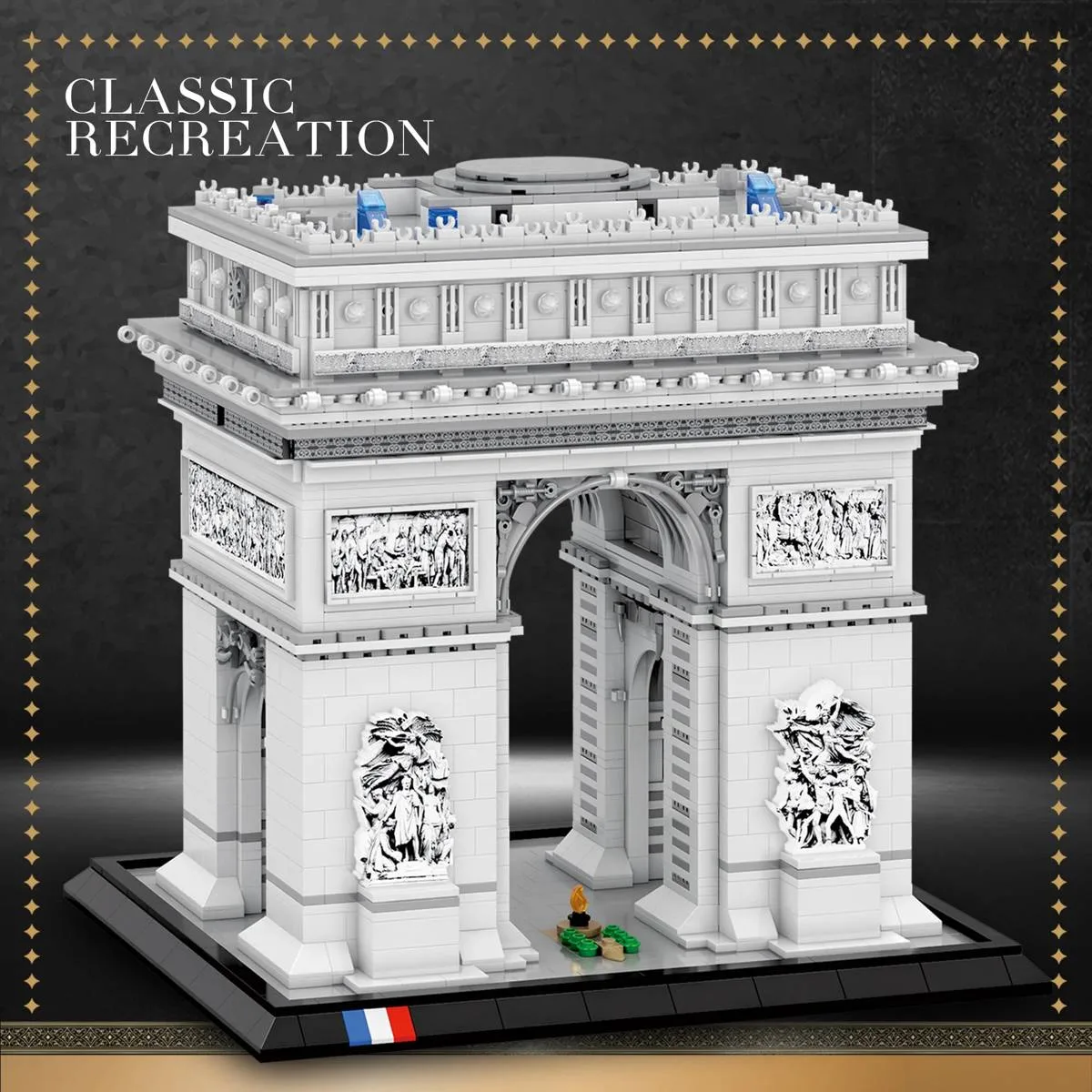 LesDiy Arc de triomphe de la célèbre marque de construction (LESDIY-3583833) - prix | Brick Broker