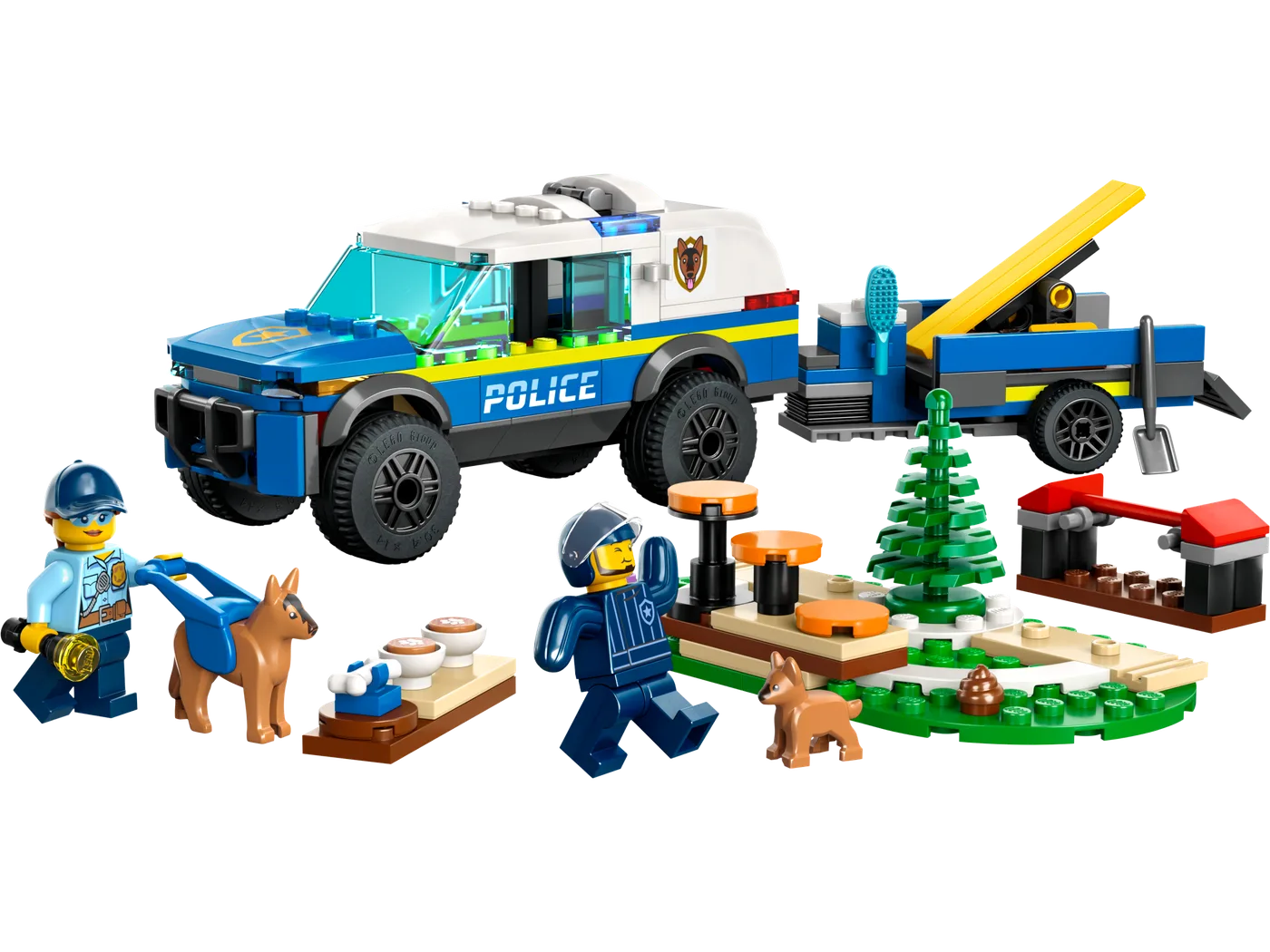 LEGO 60369 Entraînement de chiens policiers mobiles - prix | Brick Broker