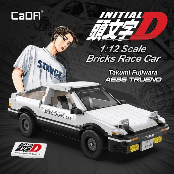 CaDA Toyota™ Trueno AE86 Initial D™ (C61024W) - prix | Brick Broker
