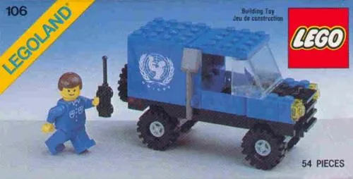 LEGO 106 Camionnette UNICEF - prix et où acheter | Brick Broker