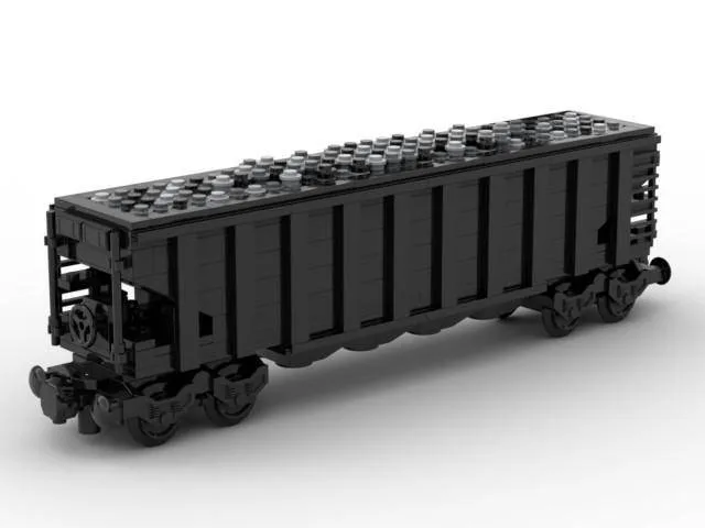 BlueBrixx Wagon-trémie 4 baies 50 pieds (BB-101393) - prix | Brick Broker