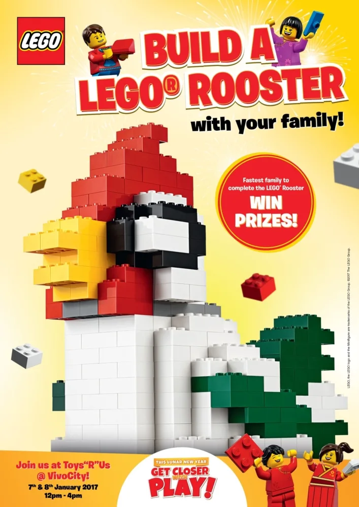 LEGO Coq de Construction Facile (ROOSTER-1) - prix | Brick Broker