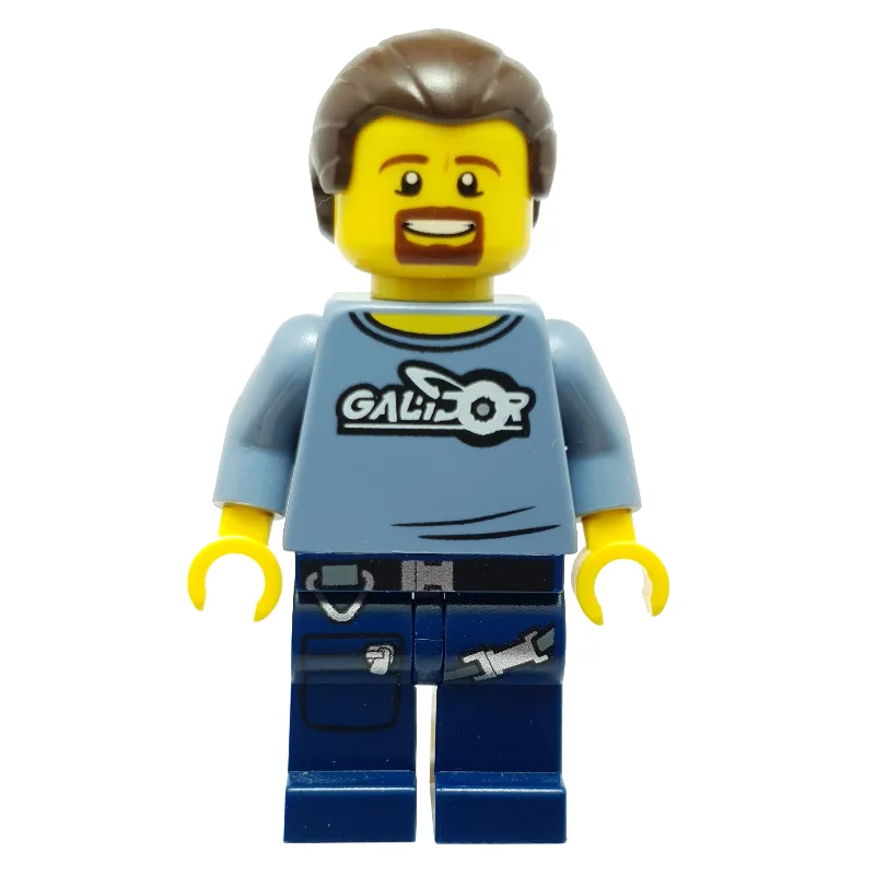 Mother Doomsday with Galidor Logo on Shirt — minifigurine LEGO | Brick Broker