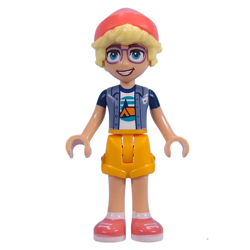 Olly - Adventure Camp, Bright Light Orange Sh… — minifigurine LEGO | Brick Broker