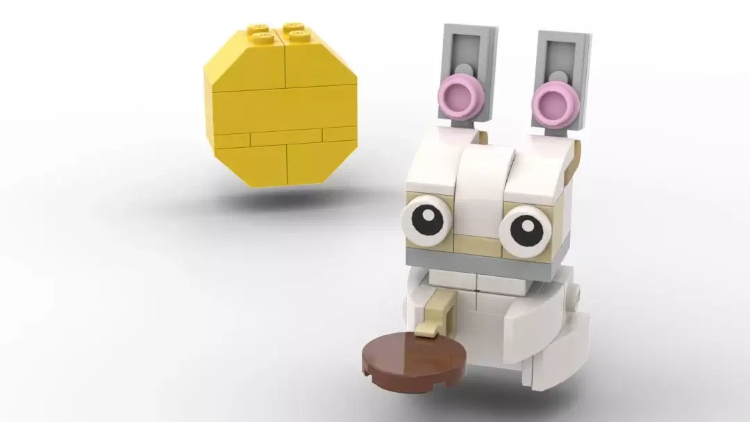 LEGO Lapin de la Fête de la Mi-Automne (MIDAUTUMNRABBIT-1-1) - prix | Brick Broker