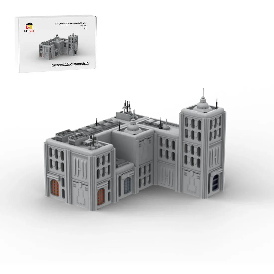 LesDiy Avant-poste de Science-Fiction Modulaire VI (LESDIY-3695079) - prix | Brick Broker