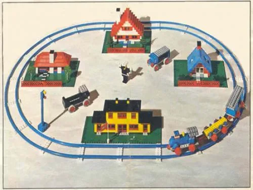 LEGO 080 Ensemble de construction de base avec train - prix | Brick Broker