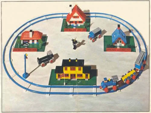LEGO 080 Ensemble de construction de base avec train - prix | Brick Broker