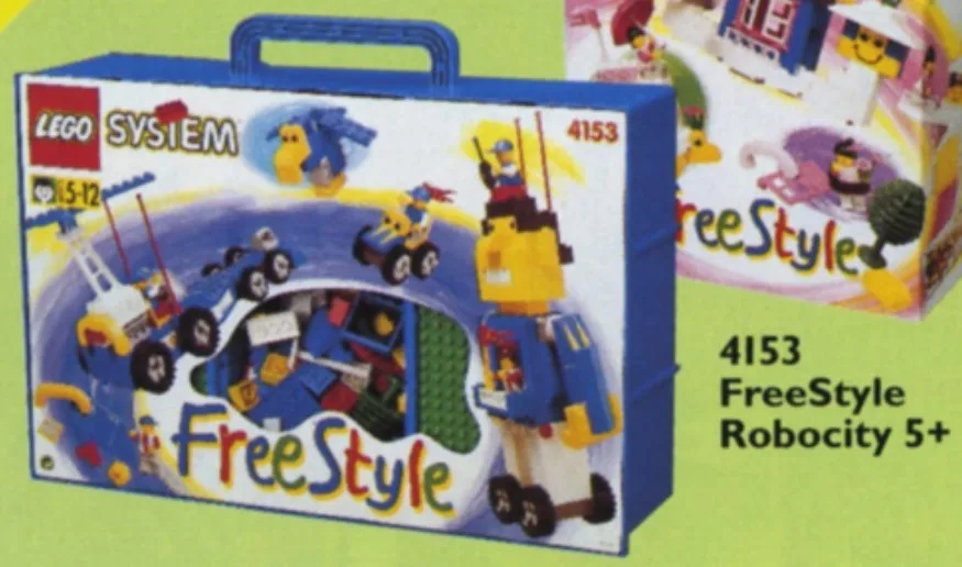 LEGO 4153 Grande Mallette de Jeu Freestyle - prix | Brick Broker
