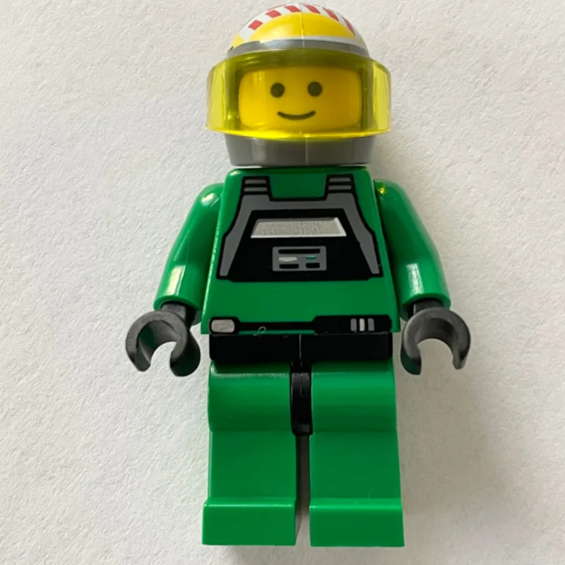 Rebel Pilot A-wing, Green Uniform, Black Eyes… — minifigurine LEGO | Brick Broker