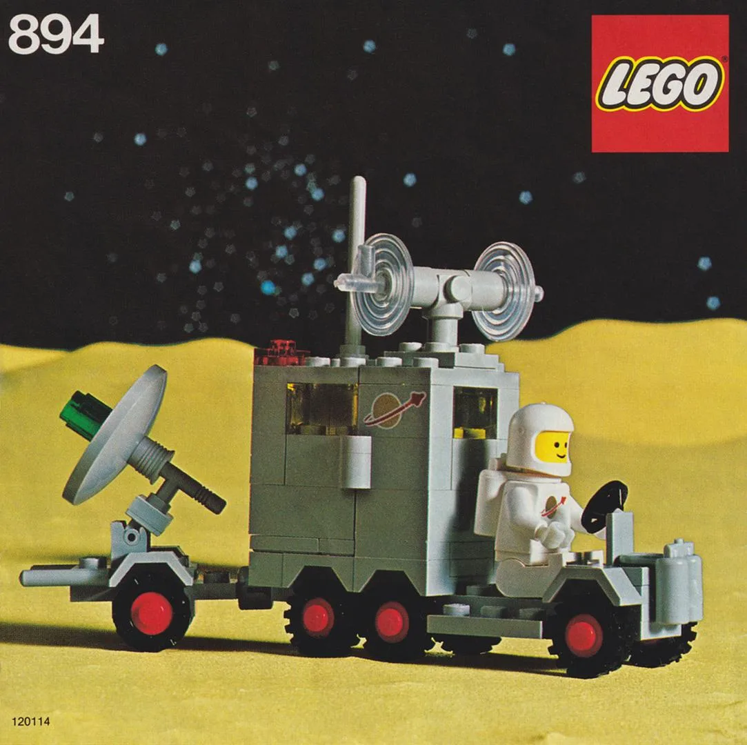 LEGO 894 Station de Suivi Terrestre Mobile - prix | Brick Broker