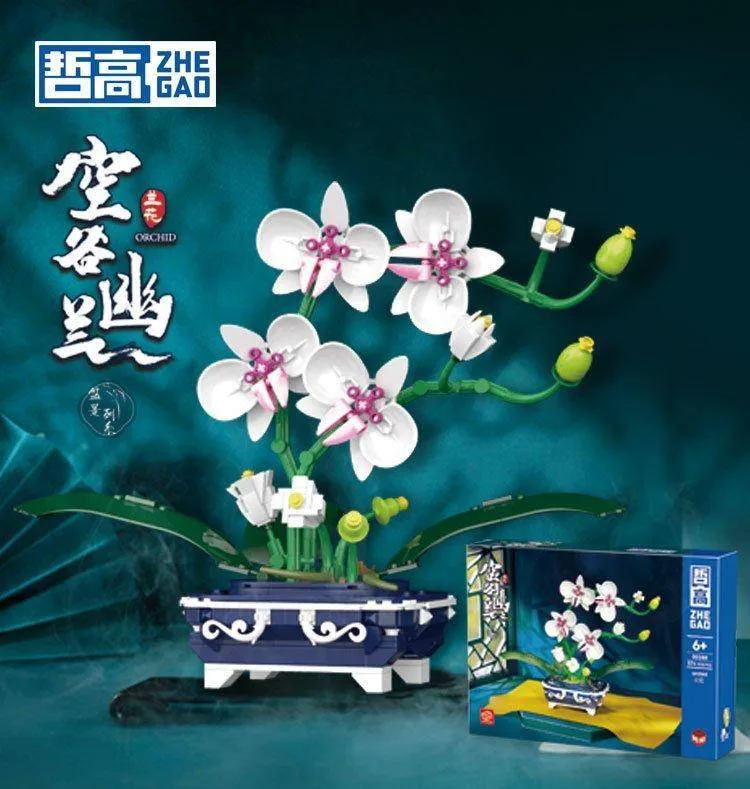ZHEGAO Bonsaï d'Orchidée (ZHE-00388) - prix | Brick Broker