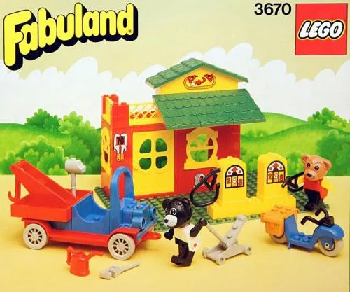 LEGO 3670 Station-service - prix et où acheter | Brick Broker